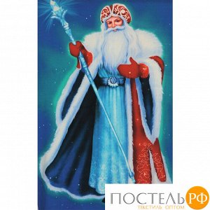 Покрывало постельное Флис "Новый год", р. 150*200 см