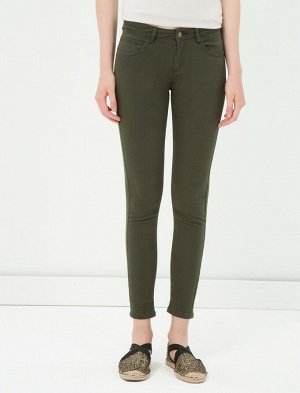 джинсы Slim Fit - Хаки
