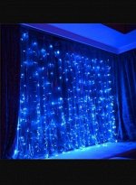 Гирлянды шторы LED