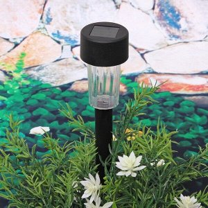 Фонарь садовый "Светлячок" 32*5см, на солнечной батарее, пластик
