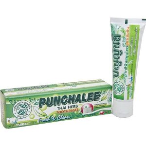 Зубная паста на натуральных травах лечебная, Punchalee, 80 гр