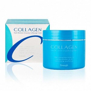 [Enough] Увлажняющий очищающий массажный крем коллаген Collagen hydro moisture cleansing 300 мл.