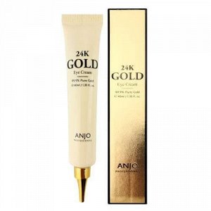 ANJO Professional Крем для век с биозолотом, 24K Gold eye cream40 мл