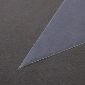 Набор одноразовых кондитерских мешков KONFINETTA, 36х20 см, 50 шт, цвет прозрачный