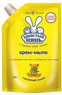 УШАСТЫЙ НЯНЬ Жидкое крем-мыло с Алоэ 500мл ДойПак