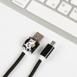 Провод Micro USB «Единорог», 1 м, 14,7 х 12 см