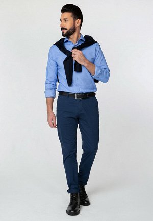 Сорочка мужская длинный рукав GREG 203/138/51006/Z STRETCH