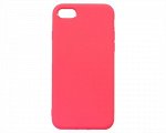 Чехол iPhone 7/8/SE 2020 Силикон Matte 2.0mm (красная роза)