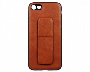 Чехол iPhone 7/8/SE 2020 YASHI с держателем (коричневый)