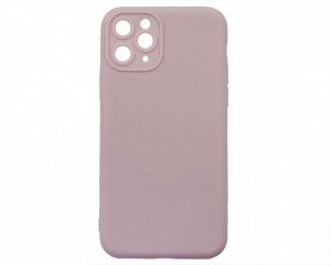 Чехол iPhone 11 Pro Силикон Matte 2.0mm (пурпурный)