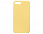 Чехол iPhone 7/8 Plus Силикон Matte 2.0mm (желтый)