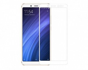 Защитное стекло Xiaomi Redmi Note 5/Note 5 Pro Full белое