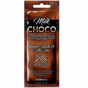Крем для загара в солярии «Choco Milk» SolBianca 15 мл