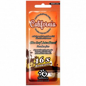 Крем для загара в солярии «California» SolBianca 15 мл