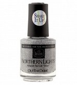 Голографическая сушка Northern Lights Hologram Top Coat &quot;Silver&quot; INM 15 мл
