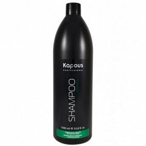Шампунь для всех типов волос с ароматом ментола Kapous 1000 мл