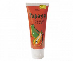 Mistine Пенка для умывания  с экстрактом Папаи Papaya Facial Foam 100 мл.