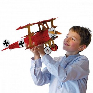 Wood Toys™ Книга + 3D Конструктор Аэроплан