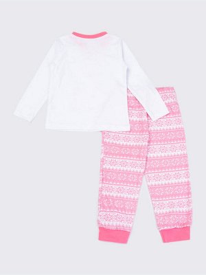Пижама: Джемпер,брюки "Лисенок" для девочки (30229)