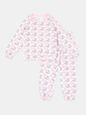 Пижама: Джемпер, брюки "Пижамы 2020" для девочки (2820924)