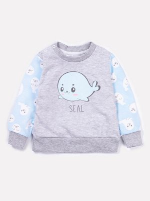 Джемпер "BABY SEAL" для новорождённого (4580737)