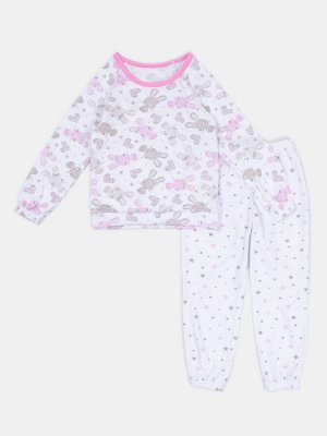 Пижама: Джемпер, брюки "Пижамы 2020" для девочки (2820915)