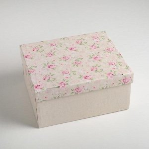 Складная коробка «Уютный шебби», 31,2 х 25,6 х 16,1 см