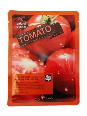 [MAYISLAND] Маска тканевая для лица с экстрактом томата Real Essense Tomato Mask Pack, 25 мл.