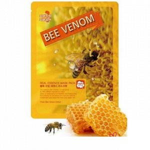 [MAYISLAND] Маска тканевая с пчелиным молочком Real Essense Bee Venom Mask Pack, 25 мл