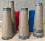 Размотка пряжи на необходимое количество конусов