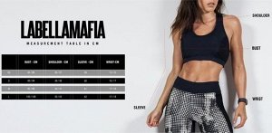 Женская майка Labellamafia