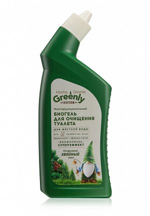 Многофункциональный гель для очищения туалета «Хвойный микс» Home Gnome Greenly