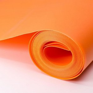 Изолон для творчества оранжевый 2 мм, рулон 0,75х10 м