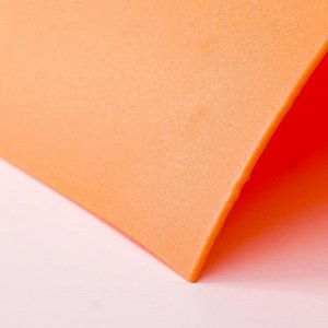 Изолон для творчества оранжевый 2 мм, рулон 0,75х10 м