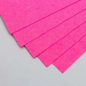 Арт Узор Фетр жесткий 1 мм &quot;Тёплый розовый&quot; набор 10 листов формат А4