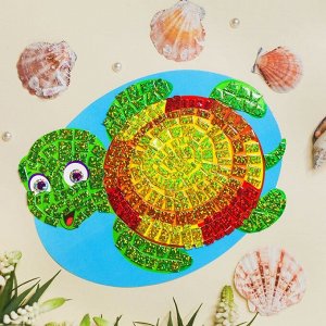 Мозаика стикерная форменная «Черепаха». Набор для творчества