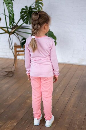 Пижама Материал: Интерлок. Состав: 100% хлопок. Цвет: Нежно-розовый+Коралл.