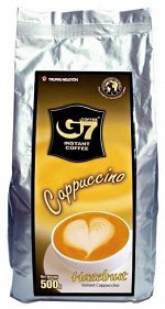 Растворимый кофе «TrungNguyen» «G7»  капучино 3в1 со вкусом лесного ореха  500 грамм.