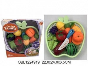 8306 набор овощей с корзиной,нарезка в коробке 1224919