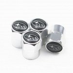 Колпачки воздушные на шину SUBARU ХРОМ