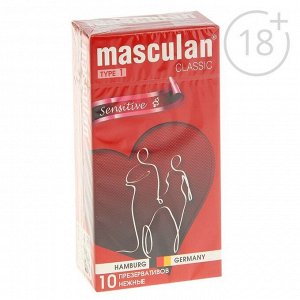 Презервативы Masculan 1 classic, нежные, 10 шт