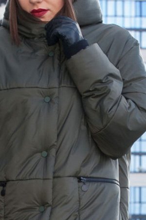 зима хаки ! Стильно зимнее стеганное пальто с капюшоном от LADY SECRET, станет вашим лучшим решением при выборе верхней одежды. Уникальный бельгийский утеплитель ISOSOFT и ветрозащитной мембранной под