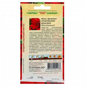 Семена цветов Флокс "Очарование красное", друммонда, О, 0,05 г