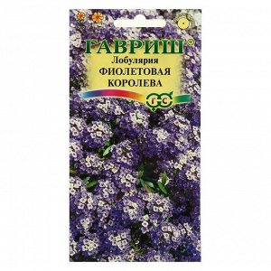 Семена цветов Лобулярия "Фиолетовая королева", серия Сад ароматов,  0,2 г