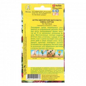 Семена   Астра Матсумото, смесь окрасок , 0,2г