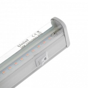 Фитосветильник светодиодный Uniel, 18 Вт, 560 мм, IP40, 230 В, мультиспектральный, с выкл.