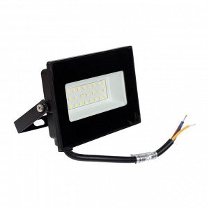 Прожектор светодиодный Smartbuy FL SMD LIGHT, 30 Вт, 6500 К, 1600 Лм, IP65, 125 х 92 х 27 мм