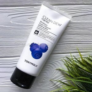 Пенка с экстрактом черники для очищения кожи лица Tony Moly  Clean Dew Blueberry Foam Cleanser