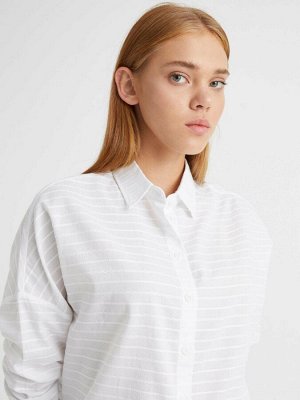 Рубашка Длина рукава: Длинный рукав
Тип товара: Рубашка
Материал: 100% хлопок
РАЗМЕР: XS-S, XL-XXL
ЦВЕТ: White Striped
СОСТАВ: Основной материал: 100% Хлопок