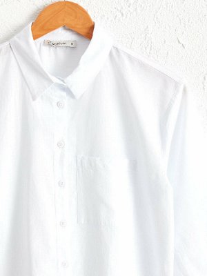 Рубашка Силуэт: Рубашка
Материал: 100% хлопок
Форма: Свободная посадка
Ткань: Вуаль
Длина: Стандарт
Узор: Прямой крой
Тип товара: Рубашка
РАЗМЕР: 2XL
ЦВЕТ: White
СОСТАВ: Основной материал: 100% Хлопок